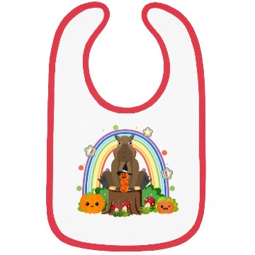 Discover Capybara with a pumpkin Bibs