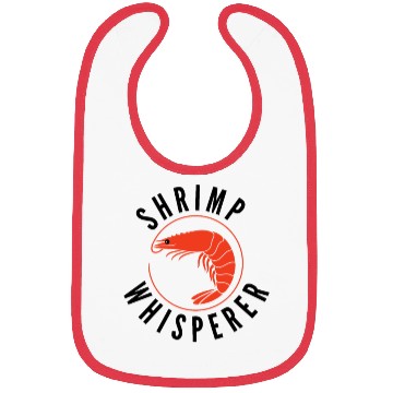 Discover Shrimp Whisperer - fishing lover Bibs