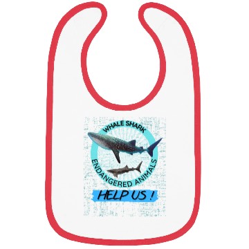 Discover Protect Marine Animal Whale Shark Bibs