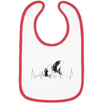 Discover Heart beat, with fish Bibs