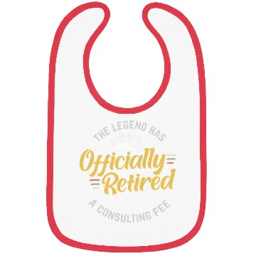 Discover Consultant Retirement Legend Retired Bibs