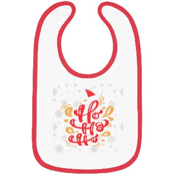 Discover Santa claus says ho ho ho Bibs