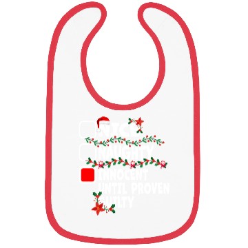 Discover Nice Naughty Innocent Until Proven Guilty Bibs