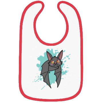 Discover Bat in japanese Kawaii Style Animal Bibs