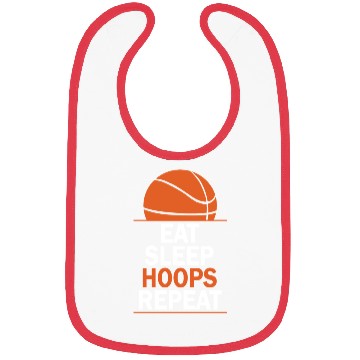 Discover Eat Sleep Hoops Repeat Basketball Bibs