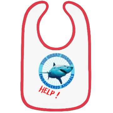 Discover Protect Marine Animal The Great Shark Bibs