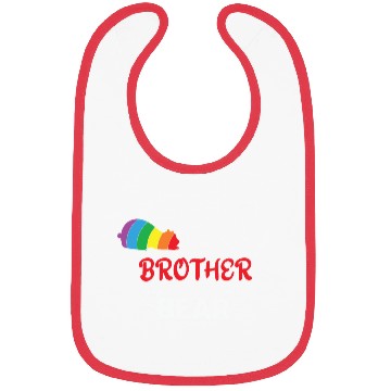 Discover LBGT Flag Gay Pride Human Brother Bear Bibs