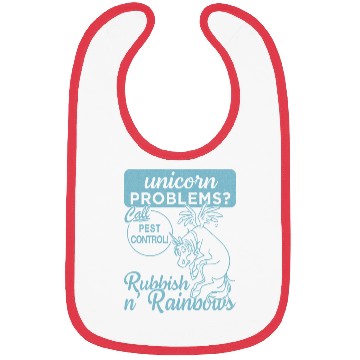 Discover Unicorn Problems Bibs