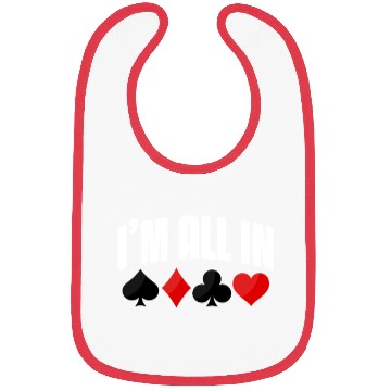 Discover I'm All In, Poker Bibs