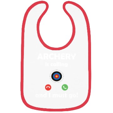 Discover archery is calling and i must go Bibs