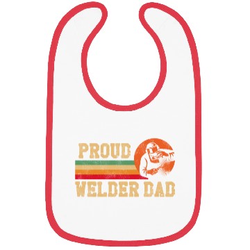 Discover Welder Welding Dad Father Vintage Bibs