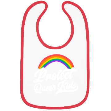Discover Protect The Queer Kids Rainbow Pride Month Bibs