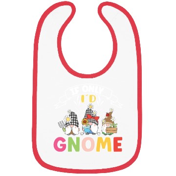 Discover Garden Gnomes Gnome Lover Funny Gnome Gardening Bibs