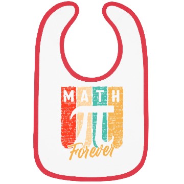 Discover math forever Bibs