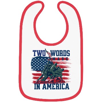 Discover U S Army Veteran Flag 2 Bibs