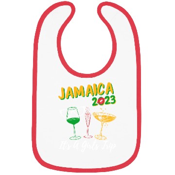 Discover Jamaica 2023 It's A Girls Trip Bachelorette Party Bibs