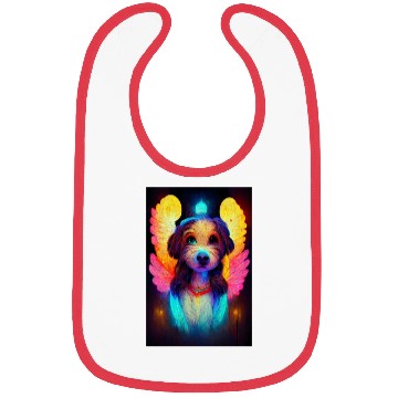 Discover Angel Dog 001 Bibs