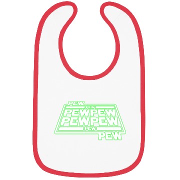 Discover Pew Pew Pew Bibs