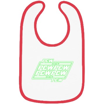 Discover Pew Pew Pew Bibs