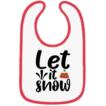 Discover Let it Snow Bibs
