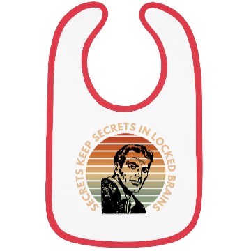 Discover Secrets keep secrets Bibs