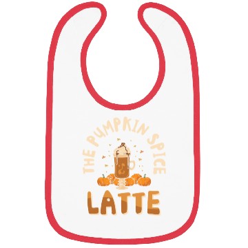 Discover Pumpkin Spice Latte Halloween Coffee Lover Tarot Bibs