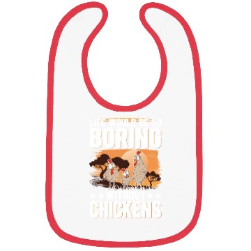 Discover Chickens Gift Farmer Chicken Coop Bibs