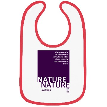 Discover About nature-purple Bibs