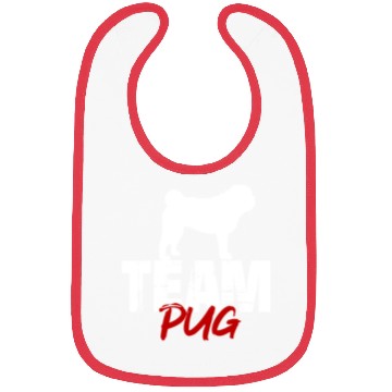 Discover Team Pug Bibs