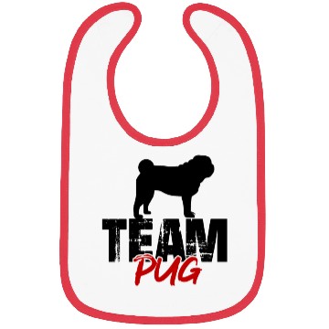 Discover Team Pug Bibs