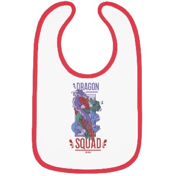 Discover Dragon Squad Bibs