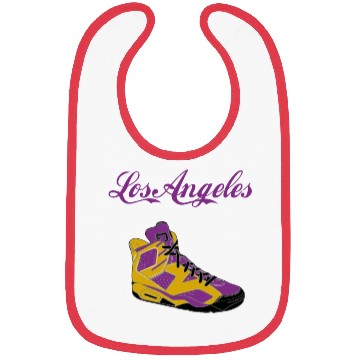 Discover SHOES LOS ANGELES BASKETBALL YELLOW AND PURPLE Bibs