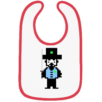 Discover Mister Magic Man With Sword Number 6 Bibs