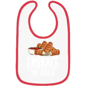 Discover Embrace The Cheese Bibs