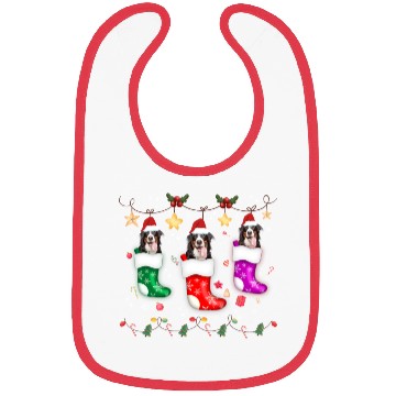 Discover Bernese Mountain Dog Christmas Lights Gift Xmas Bibs
