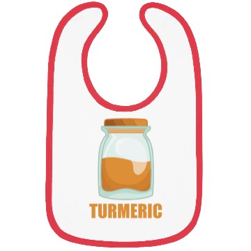 Discover Turmeric Spice Flavor Food Cooking Bibs