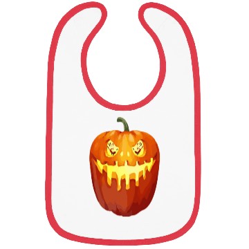 Discover savage wild pumpkin Bibs