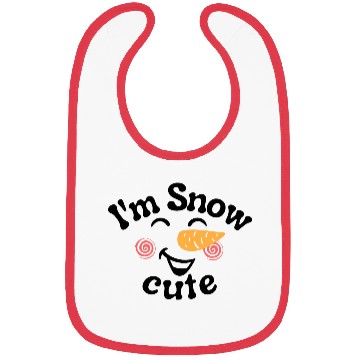 Discover I'm Snow Cute Bibs