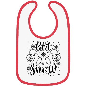 Discover Let It Snow Bibs