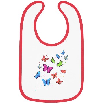 Discover Colourful Butterflies Garden Womens Butterfly Bibs