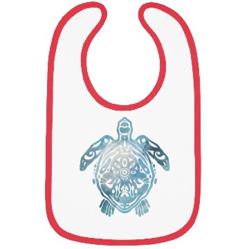 Discover Turtle Cutout Bibs