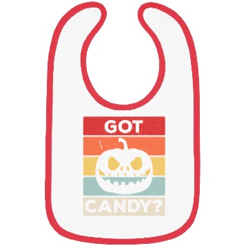 Discover Got Candy Trick Or Treat Pumpkin Jack Bibs