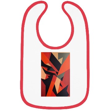 Discover Colorful Abstract Minimalist Bibs