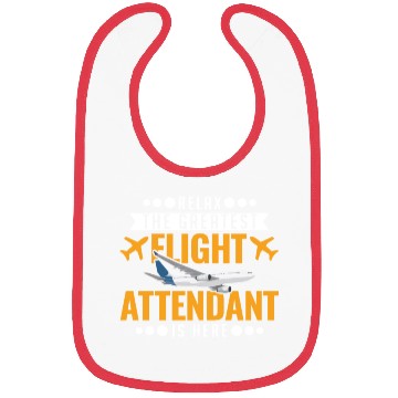 Discover Flight Attendant Gift Stewardess Bibs