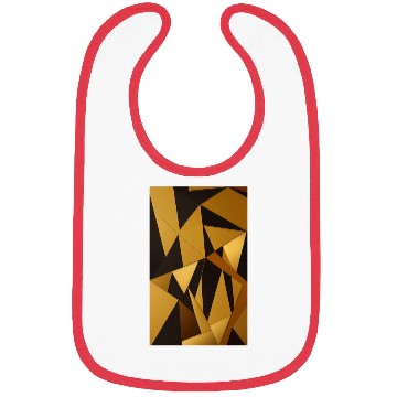 Discover Black and Gold Minimalist Bibs
