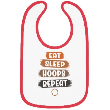 Discover Eat Sleep Hoops Repeat Basketball Bibs