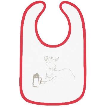 Discover Goat Beer Drinking Men Beer Lover Bibs