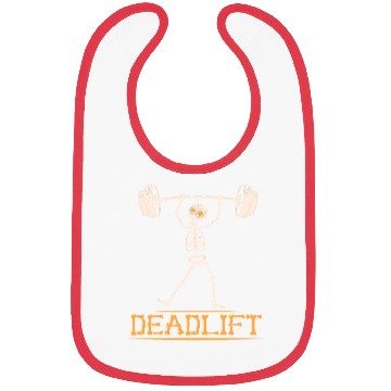 Discover Skeleton Deadlift Gym Workout Bibs