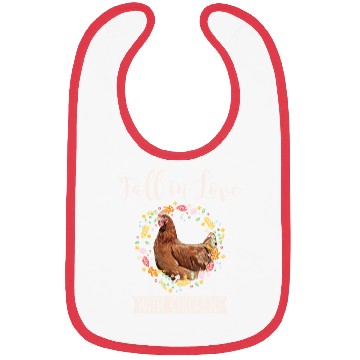 Discover Fall Chicken Lover Farming Thanksgiving Bibs
