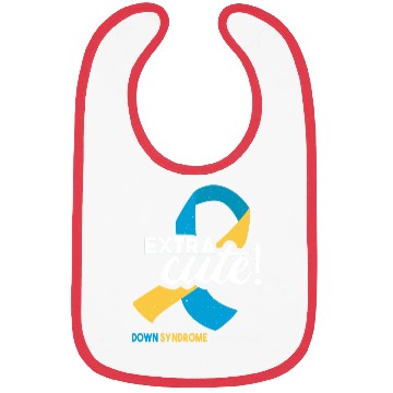 Discover October Wear Blue Yellow Down Syndrome Awareness Bibs